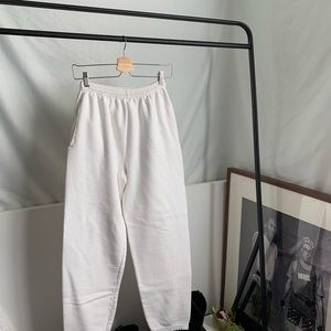 VINTAGE WHITE SWEATPANTS